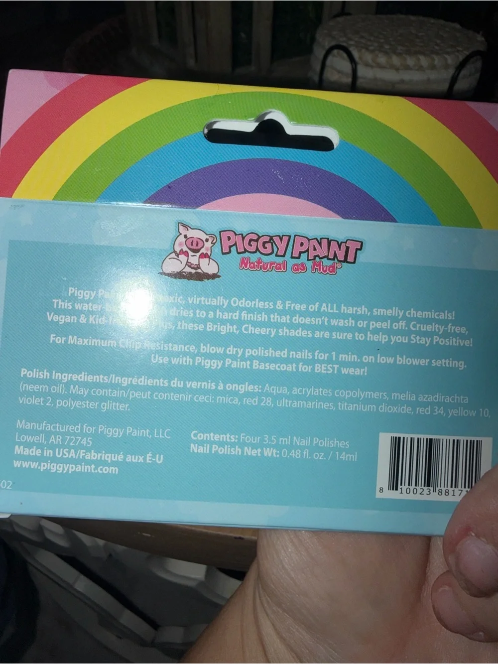 mama mio Tummy Rub Butter, Piggy Paint 4 pack, and Kids Vapor Inhaler! RV:$37!